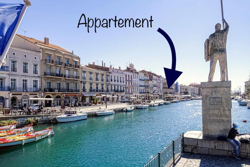 Duplex Climatise Cadre Royal Apartment Sete Exterior photo
